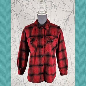 The BC Clothing Co Red Plaid 100% Cotton Flannel Shirt